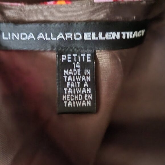 Vintage LINDA ALLARD ELLEN TRACY Skirt 14 Petite - Picture 2 of 3